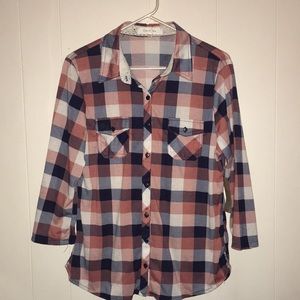 NWT Eden & Olivia Long sleeve button down shirt